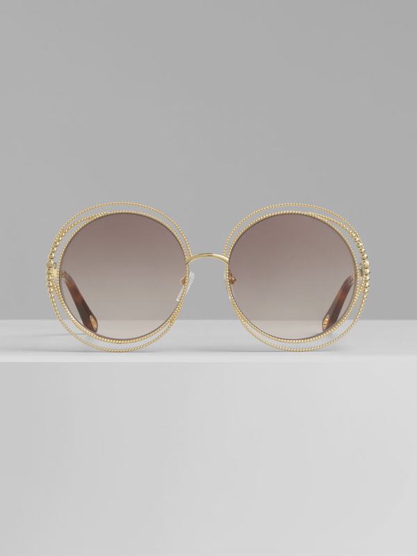 Chloé Gafas de sol Mujer Carlina Doradas 100% Uva HEST61742